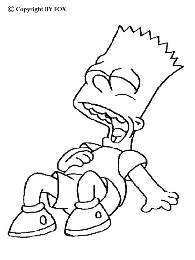 Free Bart Simpson Coloring Pages, Download Free Bart Simpson Coloring