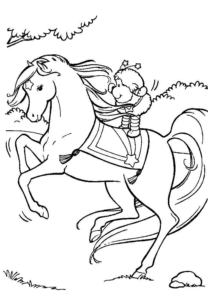 Rainbow Brite Coloring Pages