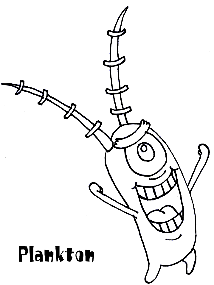 Printable SpongeBob Coloring Pages Are Fun | Kids Cute Coloring Pages