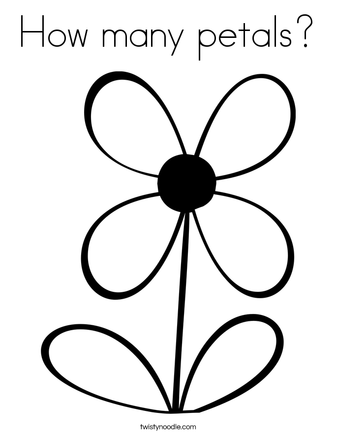 Flower Coloring Pages 