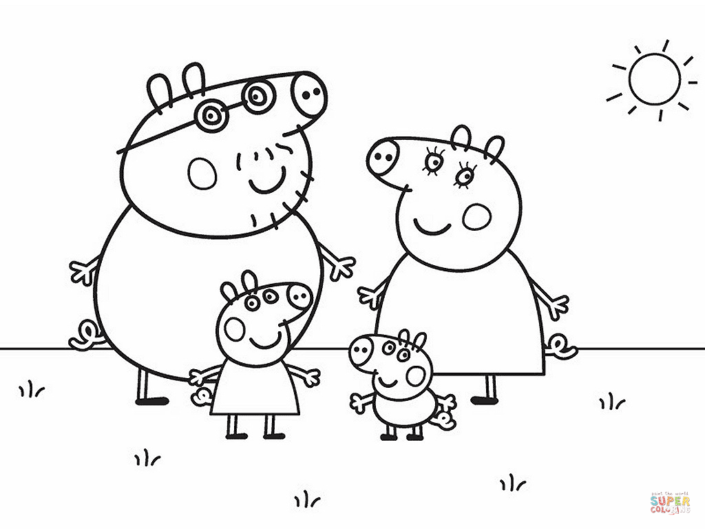 Free Printable Coloring Pages Peppa Pig Download Free Printable 