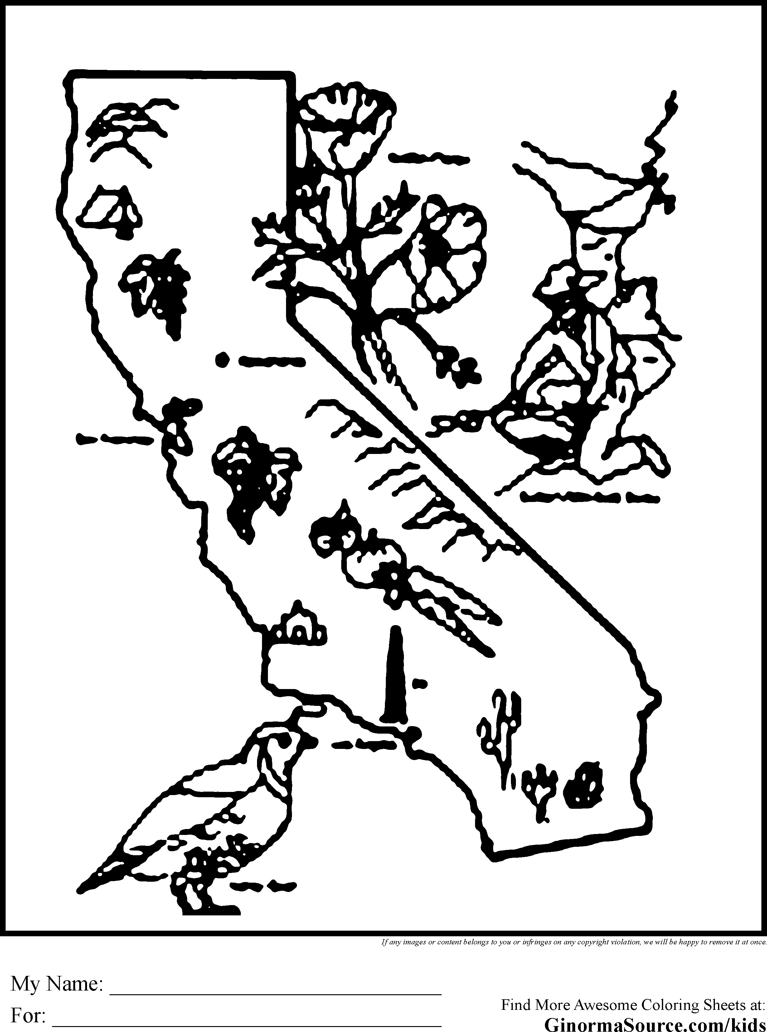 California Republic Coloring Pages | Coloring Pages For All Ages