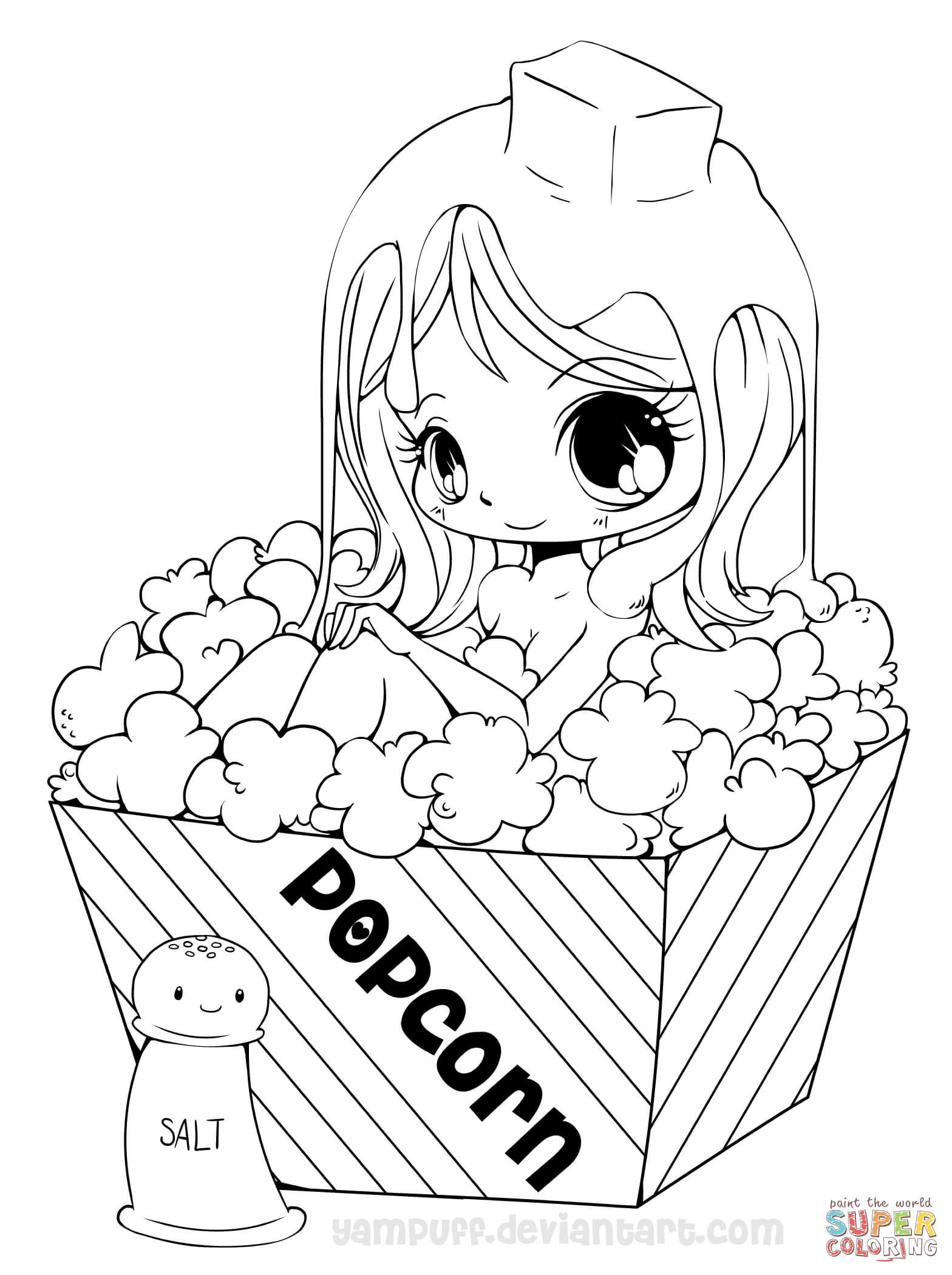 Featured image of post Anime Coloring Pages Easy