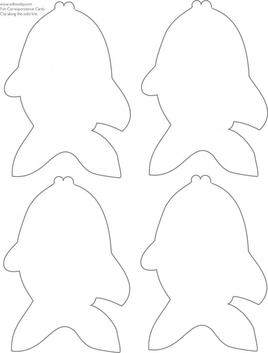 Fish Cut Out Template. fish cutout template 