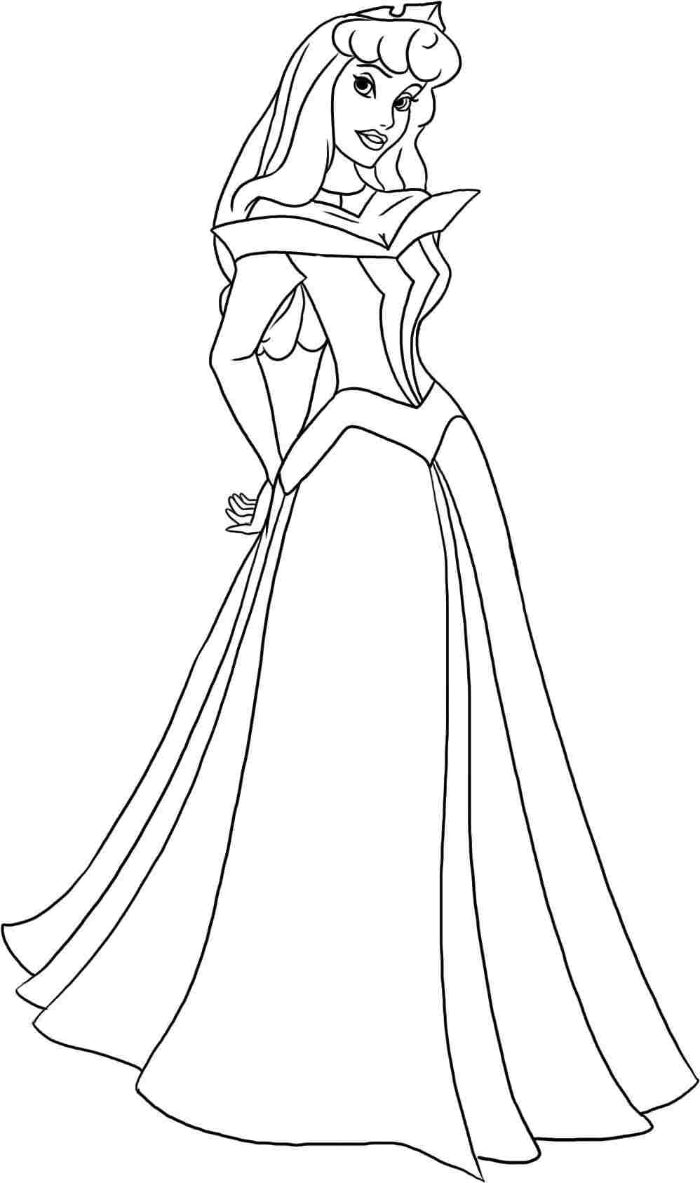 sleeping beauty colouring pages   Clip Art Library