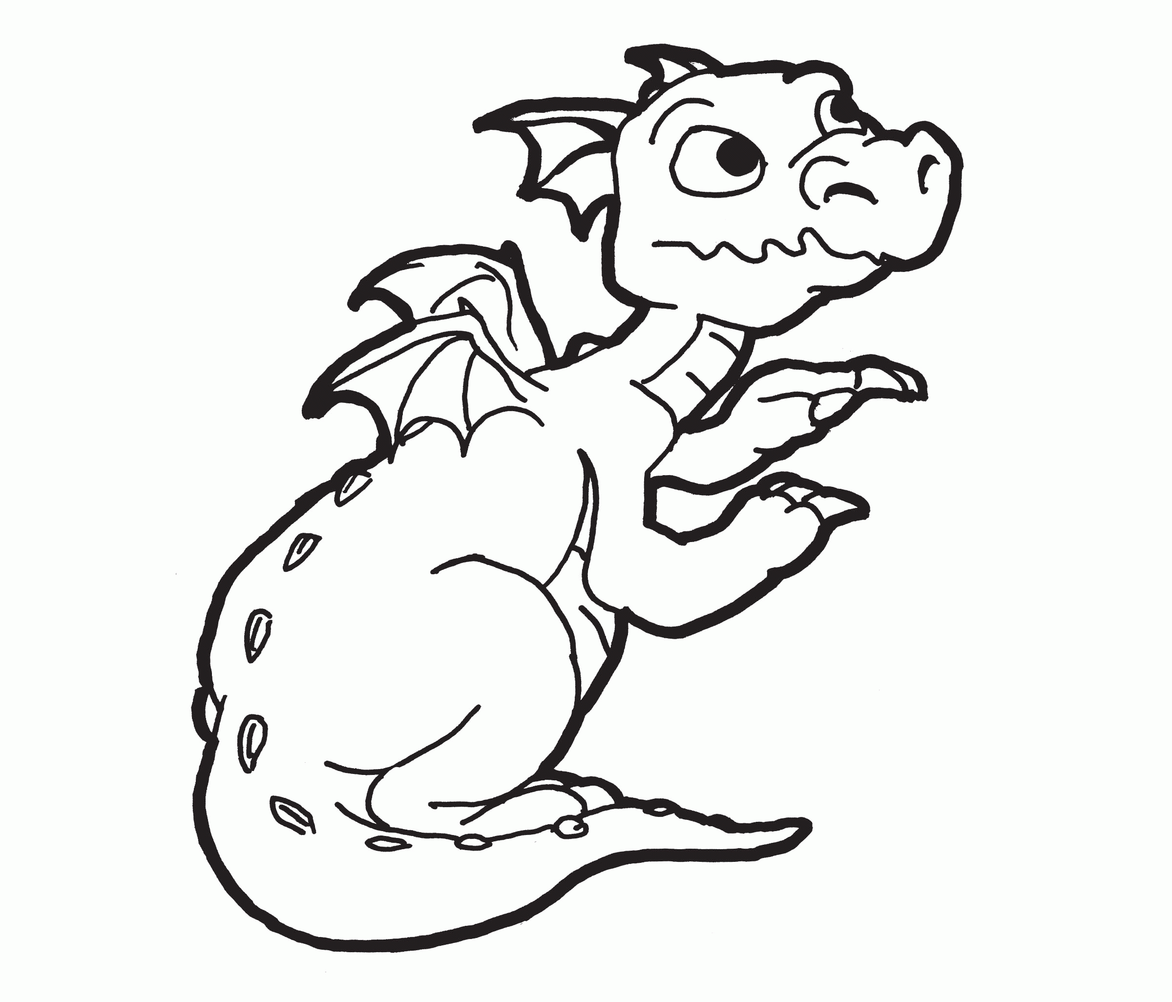 Dragon Coloring Page Dragons Coloring Pages Printable Dragon Clip Art 