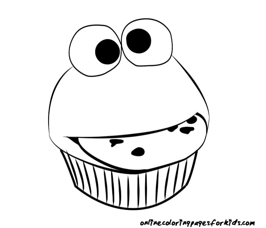 Cake Cupcake Coloring Pages | Coloring Pages For All Ages