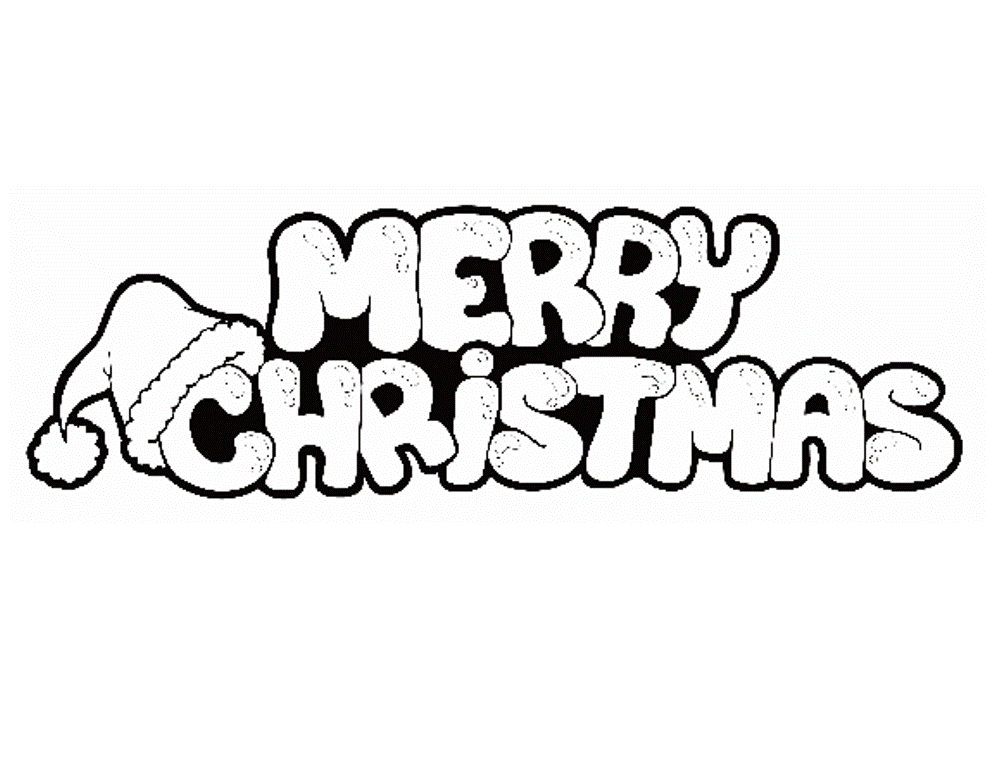 bubble writing merry christmas Clip Art Library