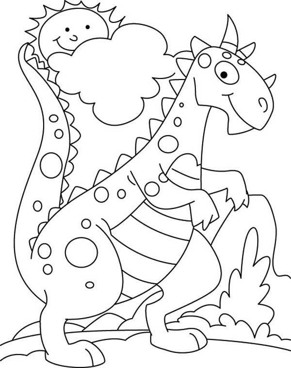 Free Cute Dinosaur Coloring Pages, Download Free Cute Dinosaur Coloring