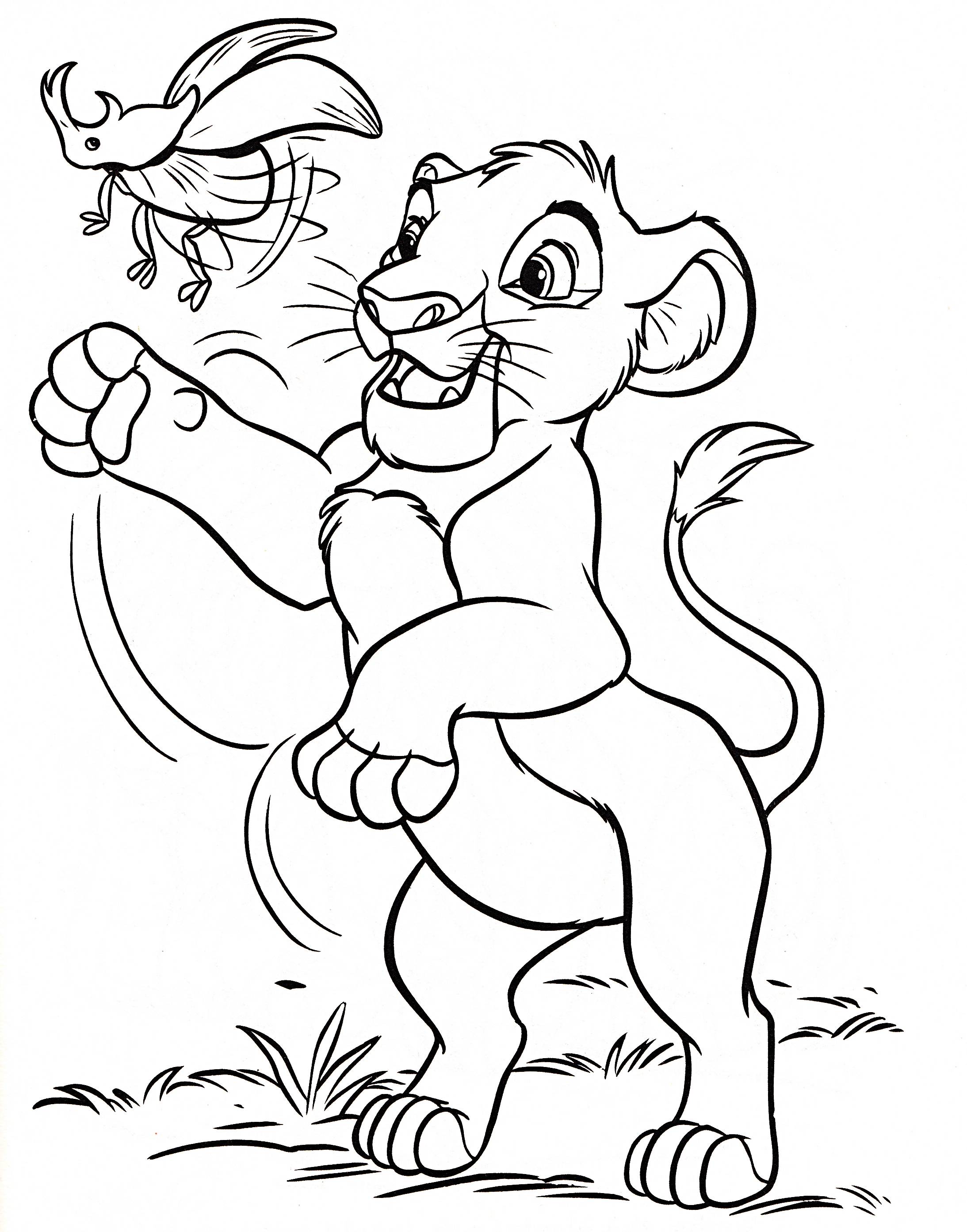 lion king colouring in sheets   Clip Art Library