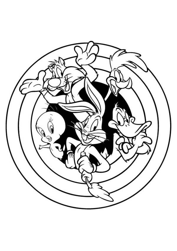 Clip Arts Related To : looney tunes coloring pages lola. view all Free Spac...