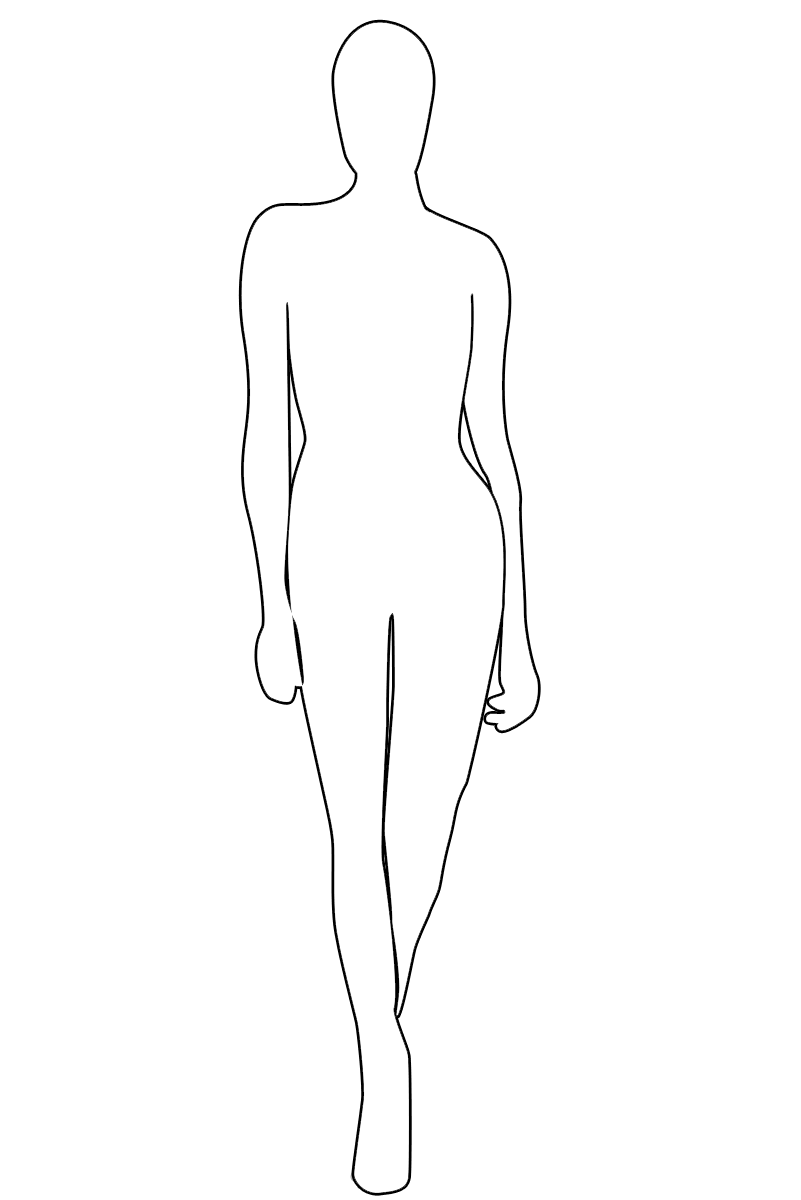 Clip Arts Related To : body shape clipart. view all Outline Of Person Color...
