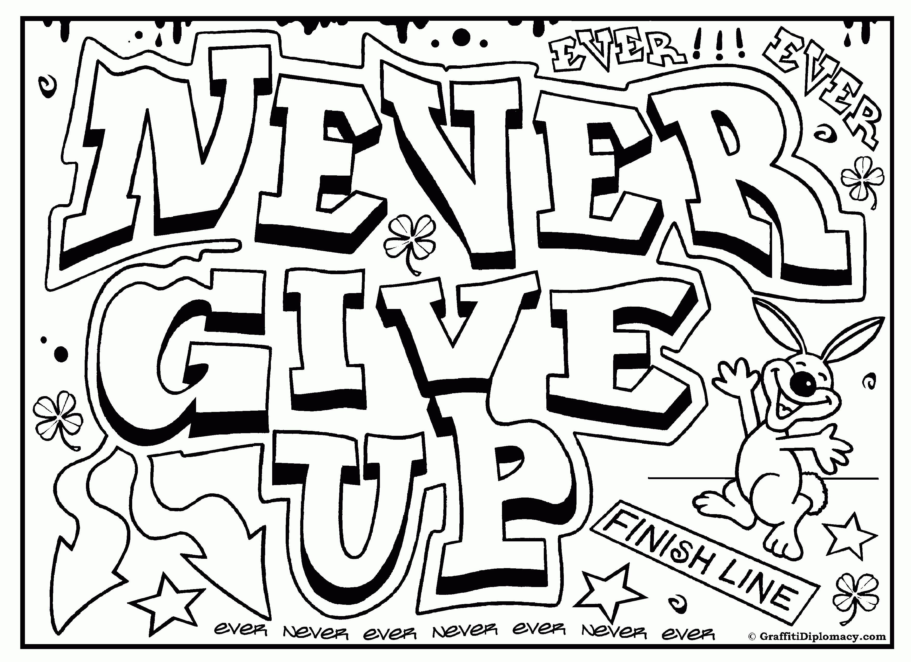 Free Coloring Pages For Teenagers Graffiti Download Free Clip Art Free Clip Art On Clipart Library