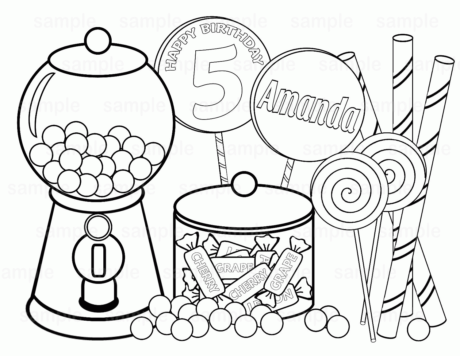 Candy Crush Coloring Pages | Coloring Pages For All Ages