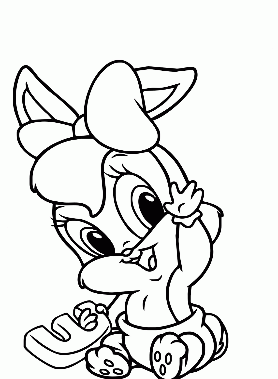 Coloring Pages Looney Tunes Baby | High Quality Coloring Pages