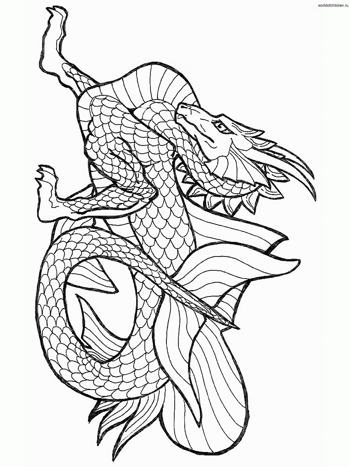 Dragons coloring Page / Dragons / Kids printables coloring pages
