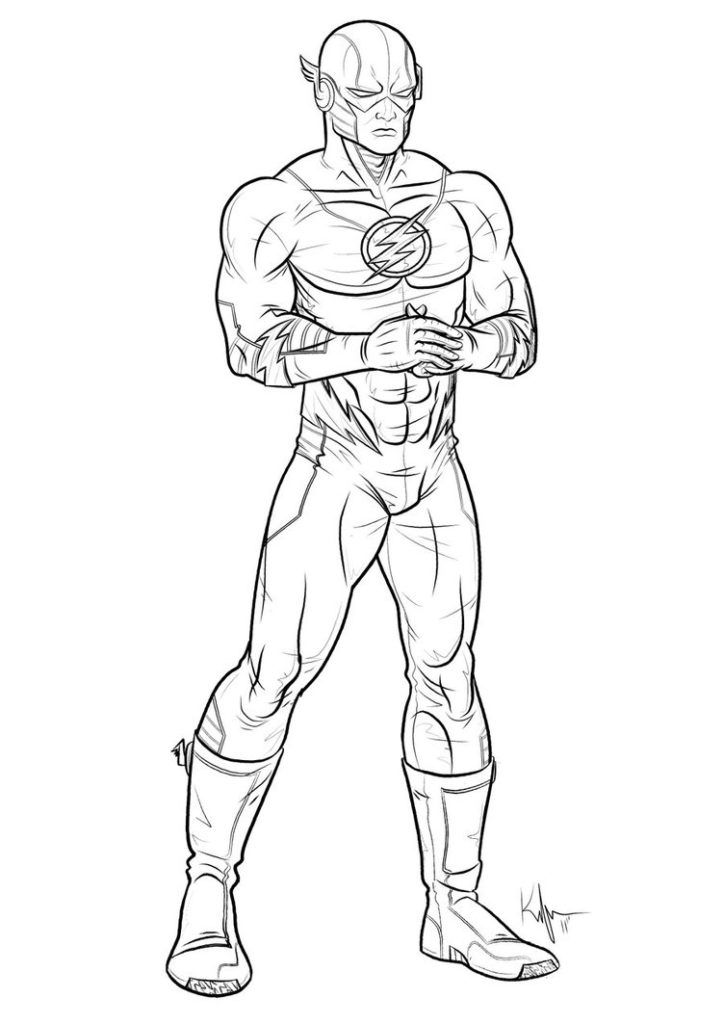 Coloring Pages Flash Gordon | High Quality Coloring Pages