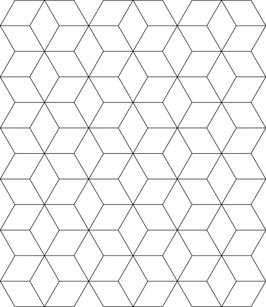Printable Tessellation Templates