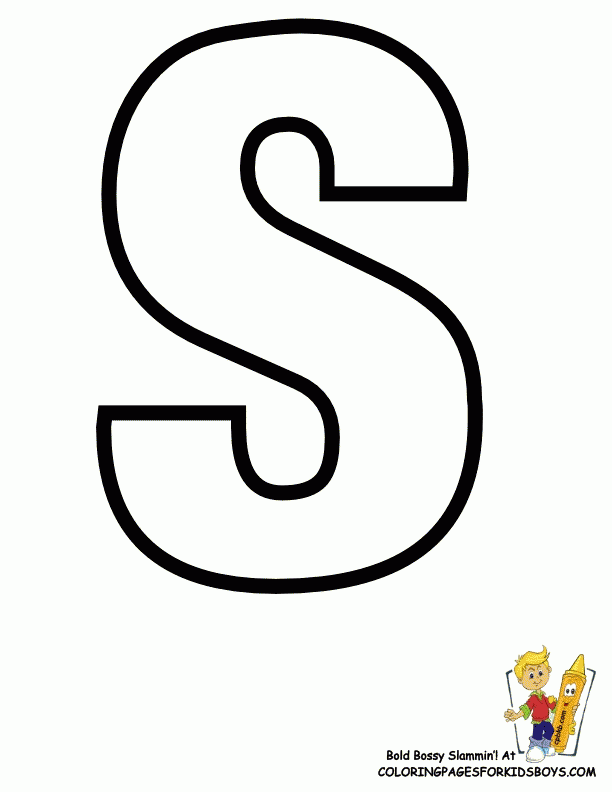 Learning Letter S Coloring Abc39s Free 