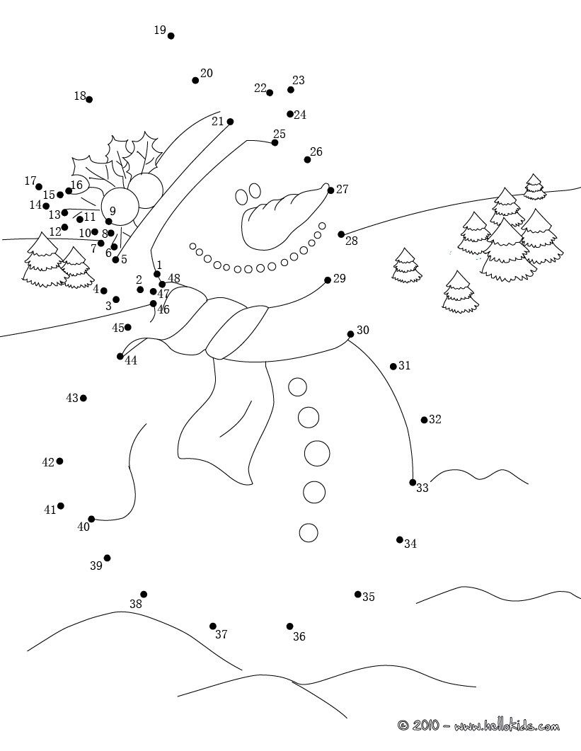 christmas-dot-to-dot-to-20-clip-art-library