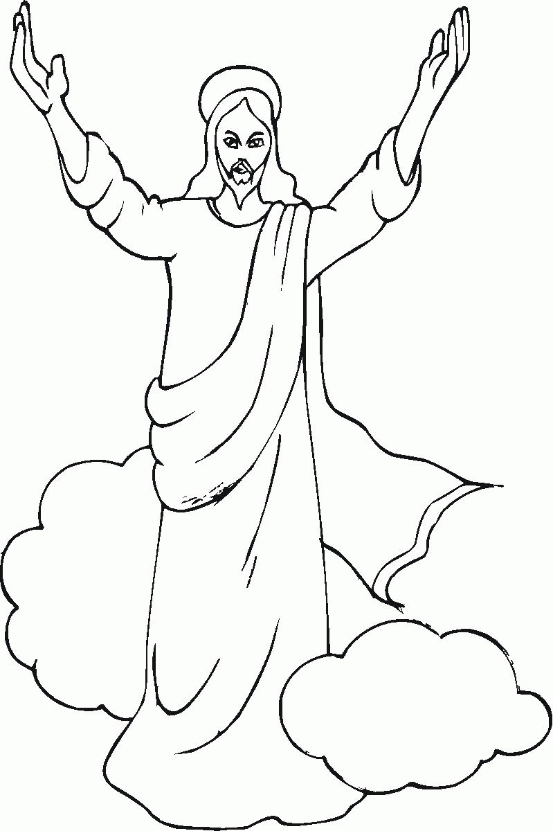 Clip Arts Related To : jesus healing people coloring page. view all Jesus C...