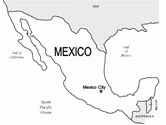 Mexico Coloring Page | Coloring Pages for Kids and for Adults