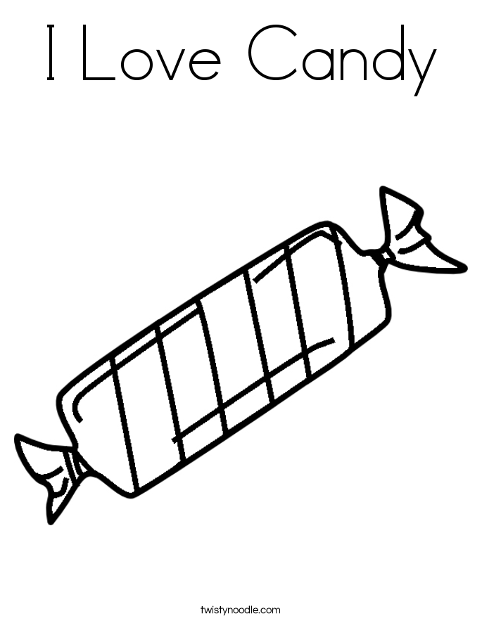 candy corn Coloring Page 