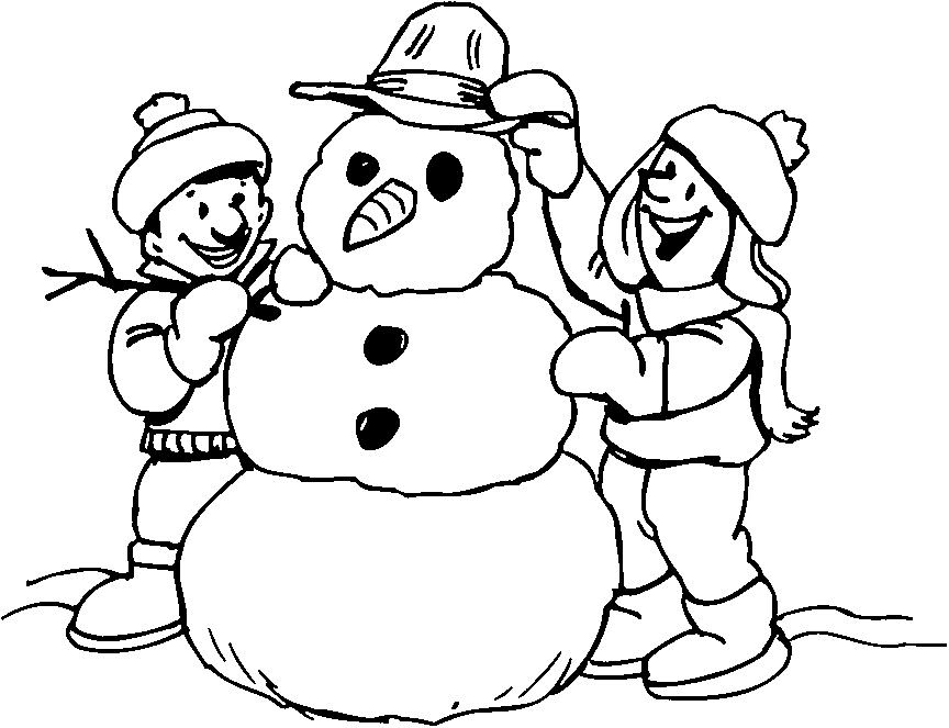 Free Printable Snowman 