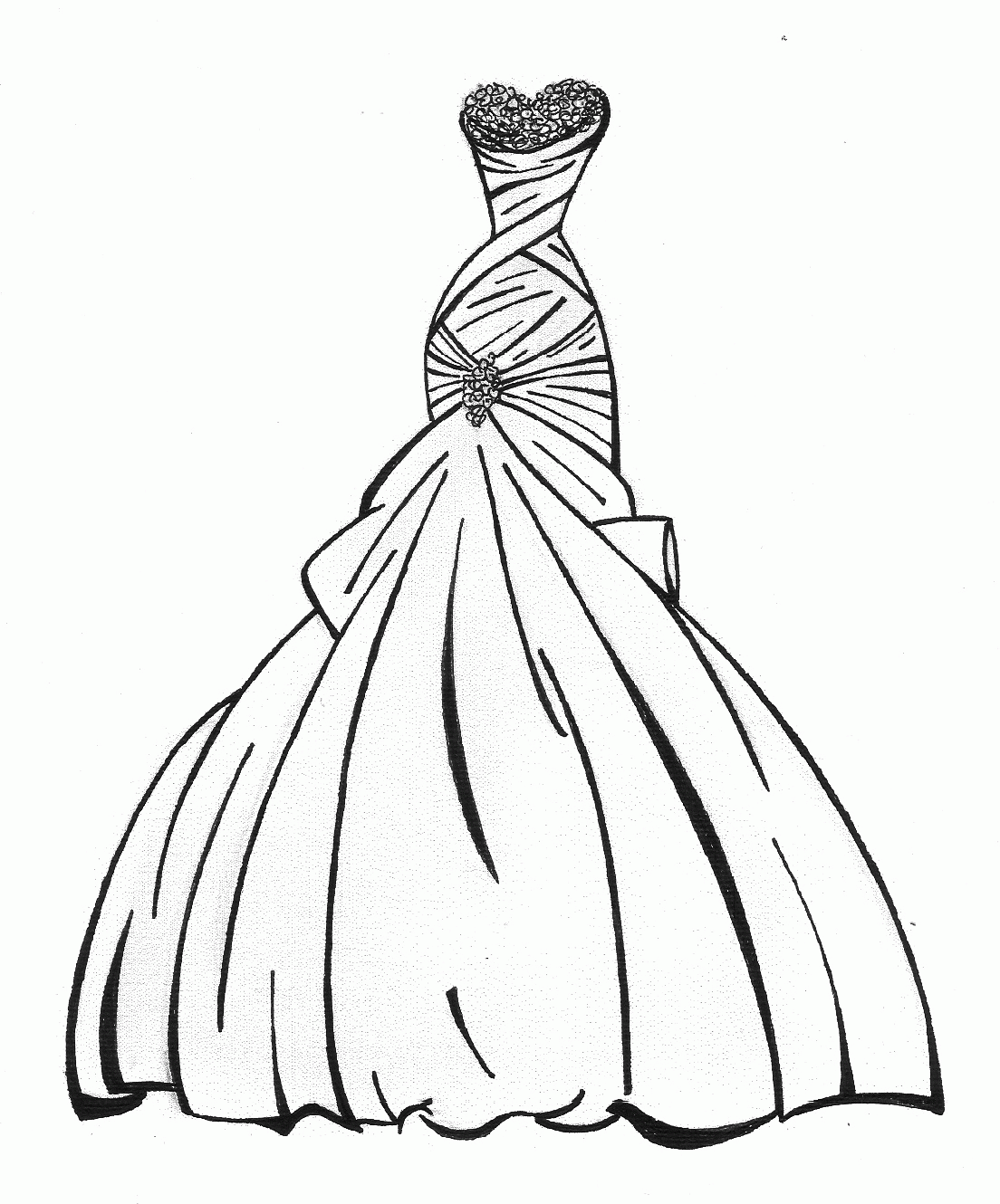 Free Coloring Pages Dress Download Free Coloring Pages Dress Png
