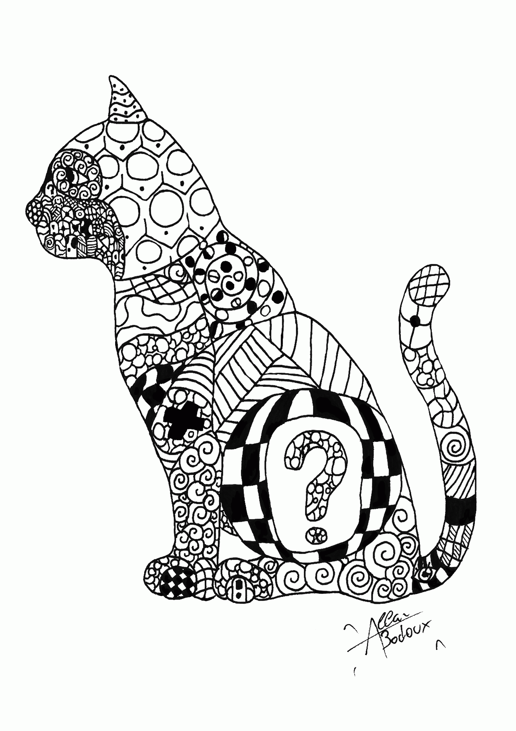 Featured image of post Zentangle Colouring Pages For Kids