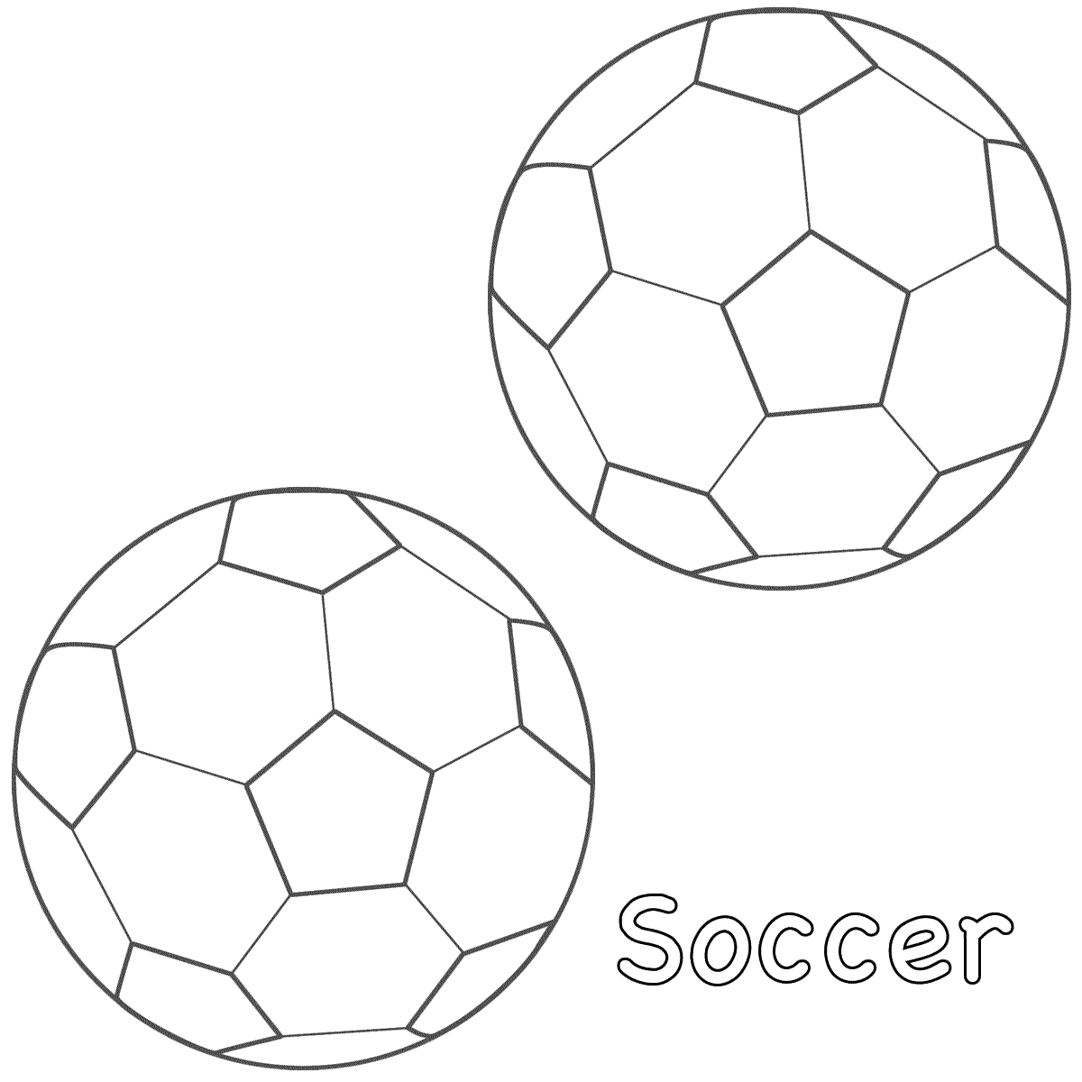 Sports Balls Coloring Pages - img-brah