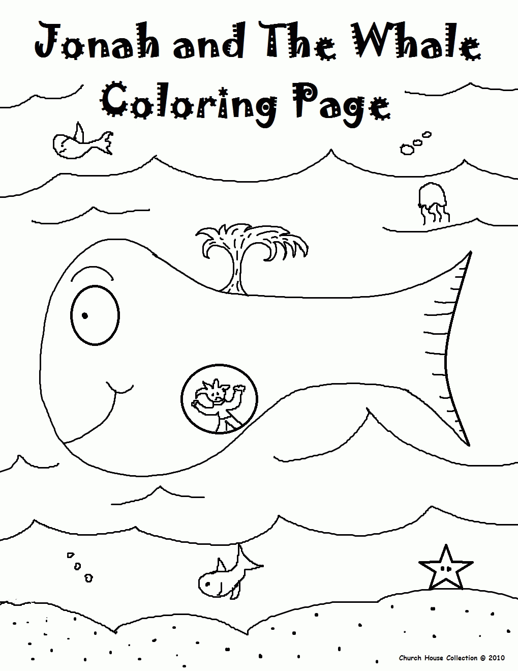 Coloring Pages About Jonah | Coloring Pages For All Ages