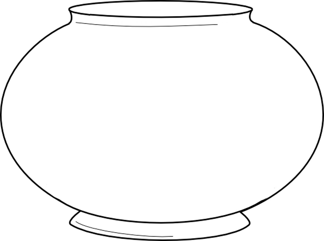 fish bowl drawing