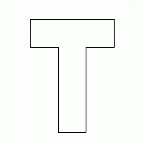 Free Coloring Pages Alphabet Letter T, Download Free Coloring Pages