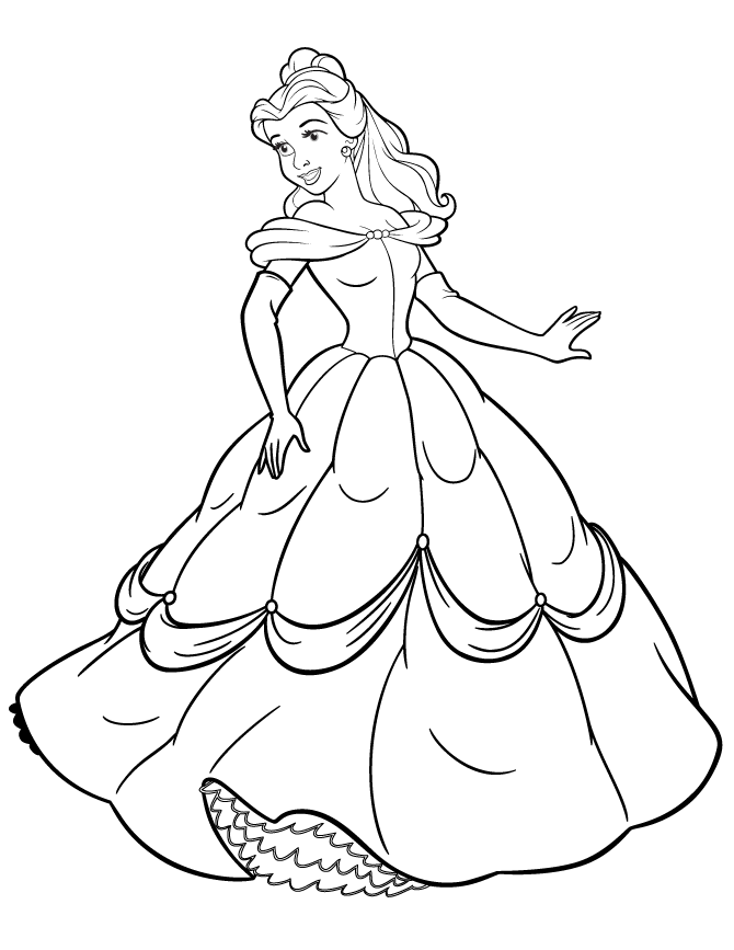 Free Disney Princess | Free Printable Coloring Pages, Download Free