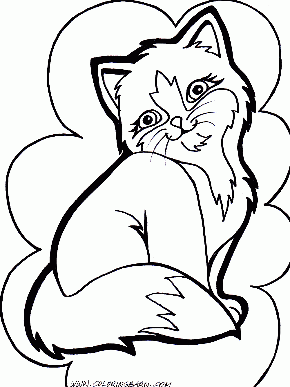 Free Cat And Kitten Coloring Page Download Free Cat And Kitten