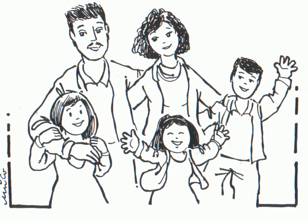 Family | Coloring Pages for Kids and for Adults