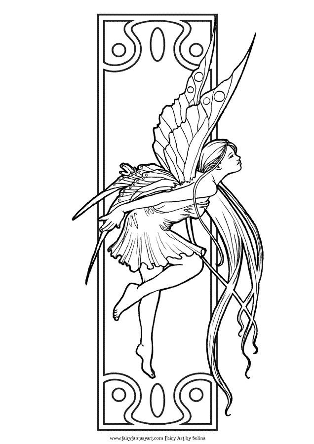  Fairy Coloring Pages | Colouring