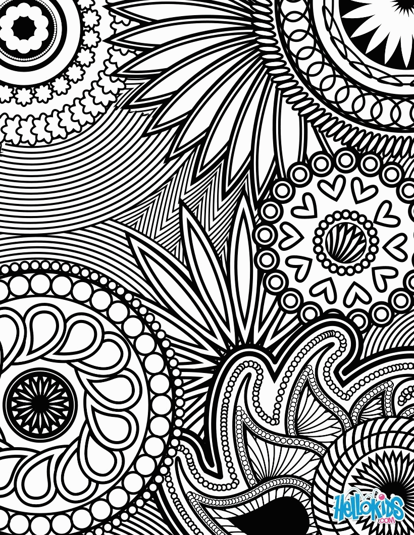 Coloring Pages - Intricate Patterns