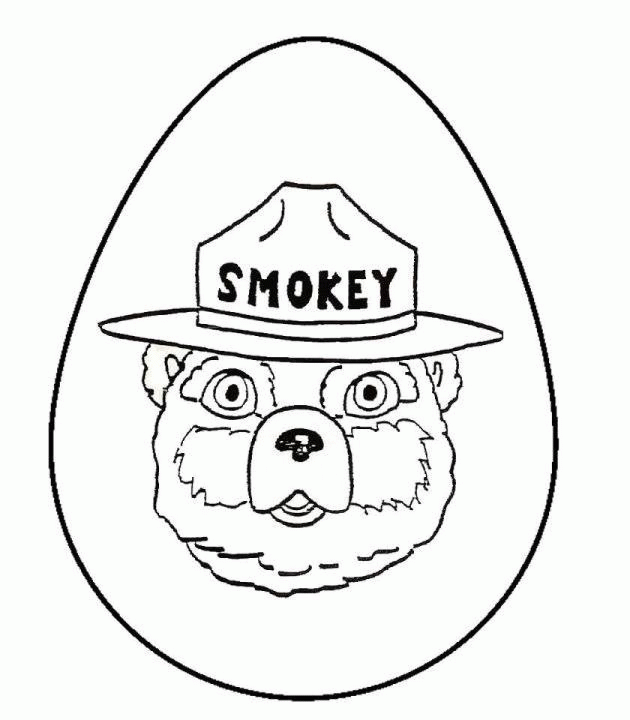 printable smokey the bear coloring page - Clip Art Library.