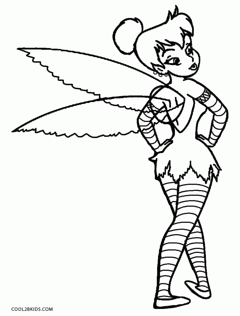 Clip Arts Related To : emo tinkerbell coloring pages. view all Emo Disney C...
