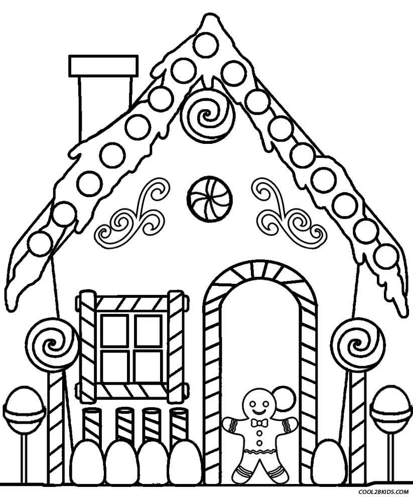 Beautiful House Coloring Pages | Coloring Pages For All Ages
