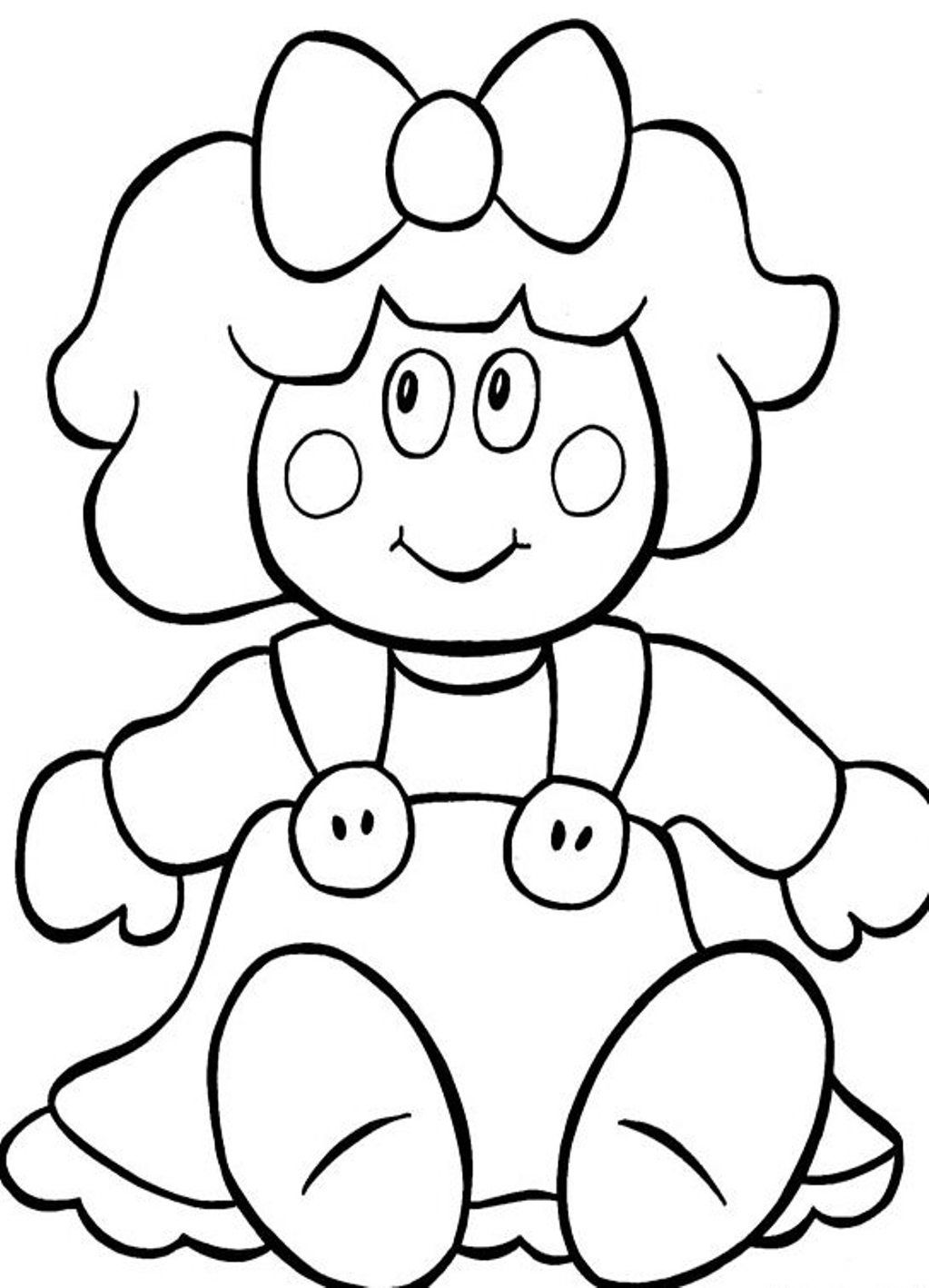 Free Coloring Pages Dolls, Download Free Coloring Pages Dolls png