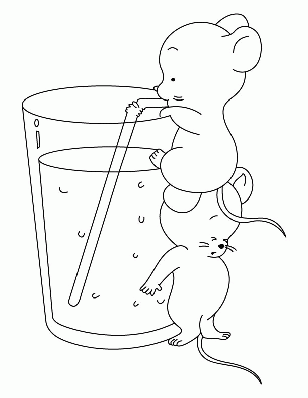  Drink  Coloring Pages, Drink Coloring