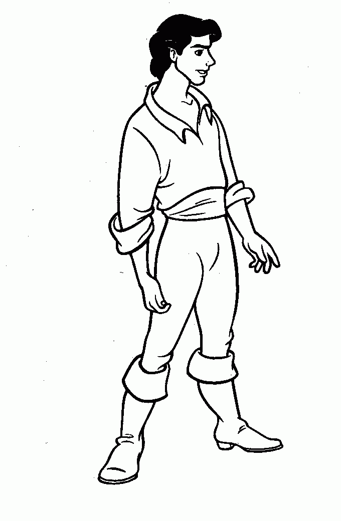 Disney Prince Eric Coloring Pages Coloring Pages 672 The Best Porn