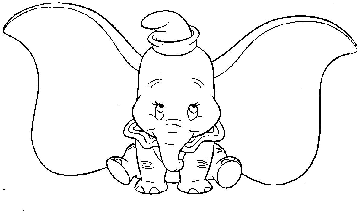 Dumbo Big Ear| Coloring Pages for Kids #cL4 : Printable Dumbo