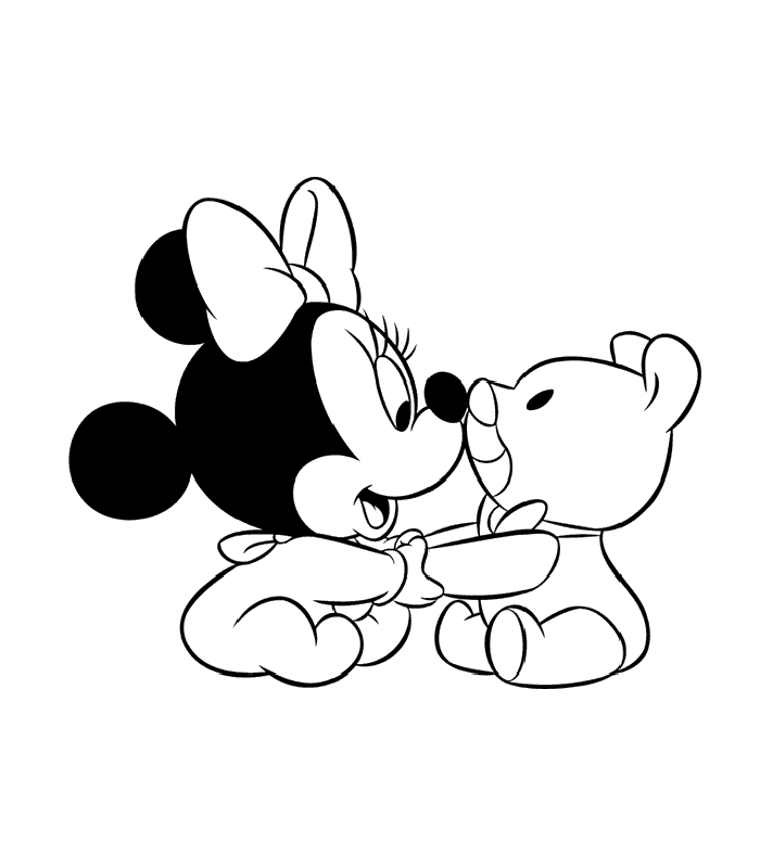 Search Results Baby Minnie Mouse Coloring Pages