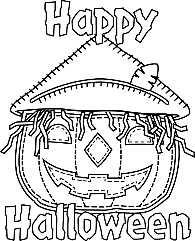 Halloween Coloring Pages  