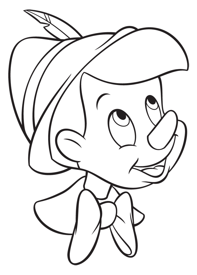 Pinocchio Coloring Pages and Book | Unique Coloring Pages
