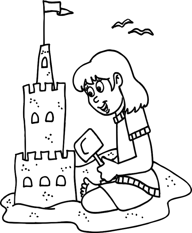 Summer Coloring Pages 